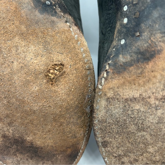 Tony Lama Vintage Rough Out Leather Cowboy Western Boots Size‎ 10.5D main image 8